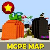 Map City of Sea Sponges for Minecraft