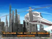 शहर हेलीकाप्टर बचाव Screen Shot 7