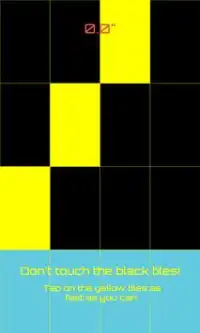 Piano Tiles 2 Black and Yellow Screen Shot 7