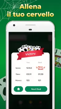 Spider Solitaire - Card Games Screen Shot 4