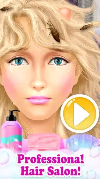 HAIR Salon Makeup Games Screen Shot 4