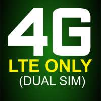 4-जी एलटीई केवल नेटवर्क मोड मोबाइल (ड्यूल सिम)