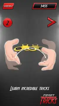 Fidget Spinner Tricks Screen Shot 2