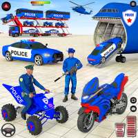 Police Cargo Truck Transporter