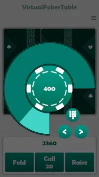Virtual Poker Table : Cards, Chips & Dealer Screen Shot 3