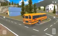 Kids Bus : High School Transport Driving Game 3D Screen Shot 2