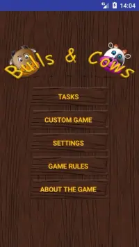 Bulls and Cows Screen Shot 0