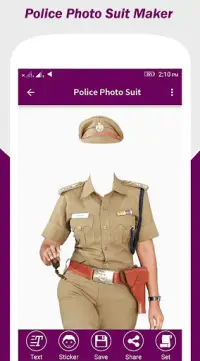 Police Photo Suit Screen Shot 4