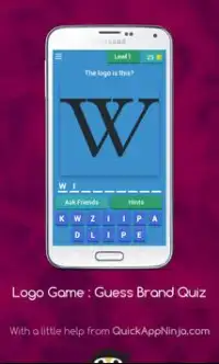 Logo Game : Guess Brand Quiz Screen Shot 1