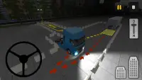 Ночь грузовик Стоянка 3D Screen Shot 4