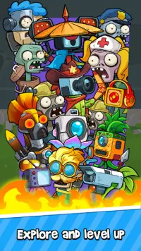 Toilet Zombies : Merge Plants Screen Shot 0