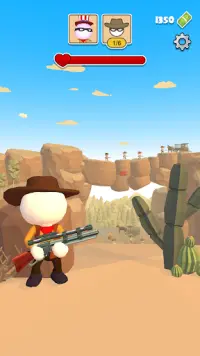 Western Sniper: Velho Oeste Screen Shot 1