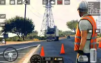 Euro Truck Driving Game 3D Screen Shot 0