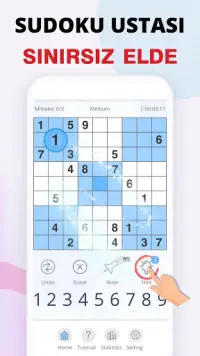 Sudoku - En Iyi Bulmacaları Ve Sayı Oyun Screen Shot 3