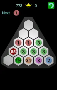 Master 2048 Hexagon Screen Shot 5