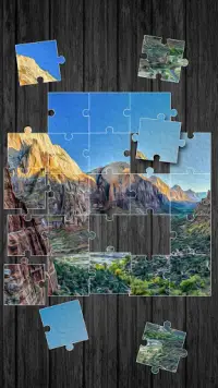 Countryside Jigsaw Puzzle Game Screen Shot 1