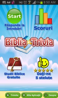 Intrebari Biblice Trivia Quiz - Studiu Gratuit Screen Shot 0