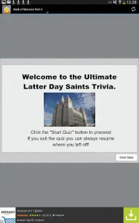 Latter Day Saints Quiz Trivia Screen Shot 6