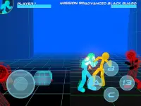Stickman Neon Warriors: Street Fighting Screen Shot 11