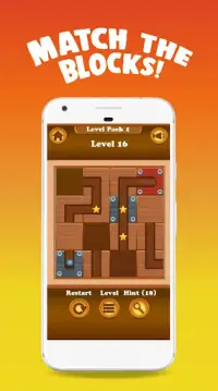Ball Block Puzzle: Find the Path & Roll the Ball ! Screen Shot 0