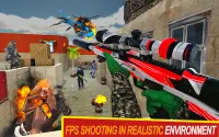 Commando réel FPS Jeux de tir Screen Shot 0