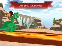 Fire Dino & Cave Boy Adventure Screen Shot 1