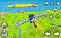 Flying Motorbike 3D Simulator Screen Shot 2