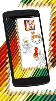 Cartoons Coloring Pages Screen Shot 0