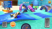 Race Car Driving Crash game Screen Shot 1