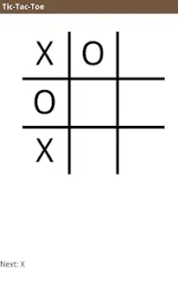 Tic-Tac-Toe Screen Shot 0