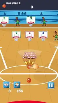 Slam Dunk Basketball Screen Shot 2