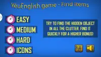 Yêu English Game - Find Items Screen Shot 0