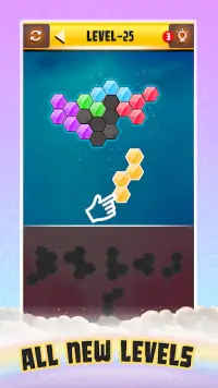 Hexa Puzzle Games PRO: Jigsaw Block Puzzle IQ Test Screen Shot 4