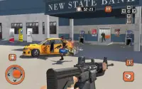 बैंक डाकू नकद सुरक्षा वैन: पुलिस और लुटेरों 3D Screen Shot 16