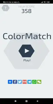 カラーマッチ-カラースイッチパズルゲーム Screen Shot 0