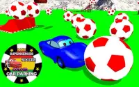 bayi superhero parkir mobil warna sepak bola Screen Shot 3