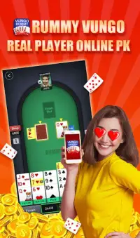 Rummy Vungo - Play India Rummy Game Online Free Screen Shot 0