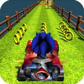 Sonic Chibi Car Racing Boom