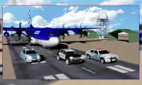 Police Airplane Transport Car Screen Shot 1
