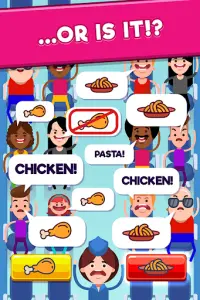 Chicken or Pasta - The Impossible Game Screen Shot 2