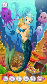 Mermaid Salon Dress Up Games Screen Shot 5