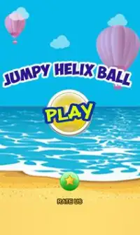 JUMPY Hilex Color Bounce Ball Tower Screen Shot 0