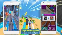 Subway Street Hunt – Jogo de corrida Multijogador Screen Shot 1