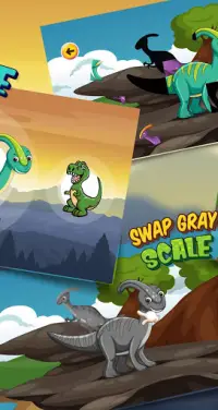 Dinosaur Puzzle Game Screen Shot 2