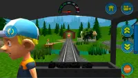 My First Toy Train, train simulator for kids Screen Shot 2