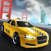New York, chauffeur de taxi 3D