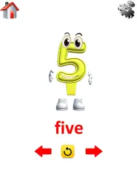 Preschool Flashcards: 3D Animated Numbers Screen Shot 10