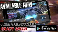 Need For Streets crazy speed city racing 3D Screen Shot 1