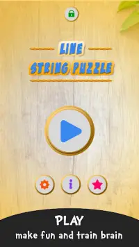 Line String Puzzle: Colour Art Game Screen Shot 0