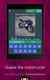 Guess the motorcycle Screen Shot 6